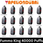 FUMMO King 40000 Puffs disposable vape available in multiple flavors