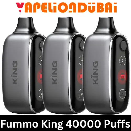 FUMMO King 40000 Puffs disposable vape with 650mAh rechargeable battery and adjustable airflow
